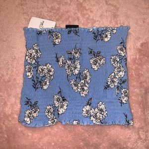 This is a floral tube top from Rue 21.